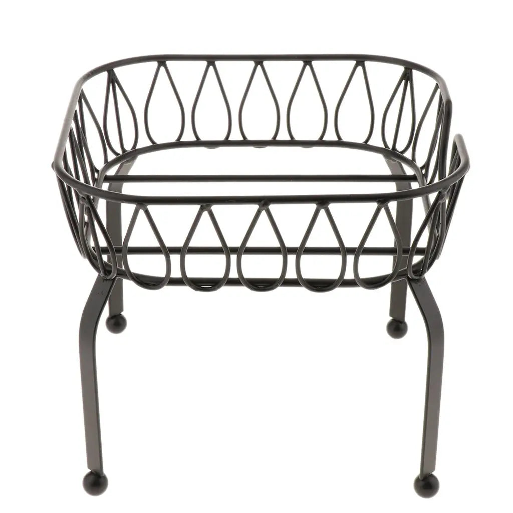 Metal Iron Drinks Dispenser Metal Stand Basket Party Juice Tea Bucket Holder Kitchen Tools For Party Bar Pub Celebration colegio culinario de morelia