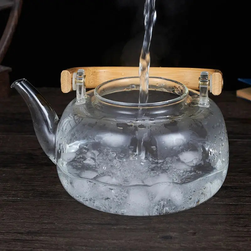 Heat Resistant Glass Teapot with Tea Strainer Infuser Flower Kettle for Electric Ceramic Stoves Kung Fu Teaware for Gas Stoves colegio culinario de morelia