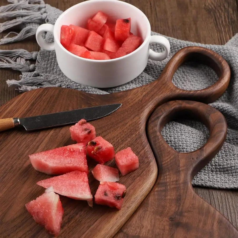 Anniversary Charcuterie Set: 2-Piece Wooden Serving Boards for Couples, Perfect Wedding or Birthday Gift Chef's Market