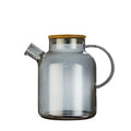 1L/1.8L Large Capacity Glass Teapot High Temperature Resistant Kettle for Steamed Juice Fruit & Iced Tea Home Kitchen Access colegio culinario de morelia