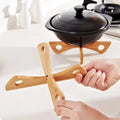Bamboo Heat Resistant Pan Mats Removable Pot Mat Holder Kitchen Cooking Insulation Pad Bowl Cup Coasters colegio culinario de morelia
