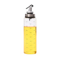 1PCS 180/300/500ml Oil Bottle High Borosilicate Glass Dispenser With Scale Quantitative Sauce Vinegar Cooking Kitchen Supplies colegio culinario de morelia