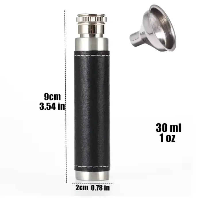 1/1.5 Oz Wine Bottle Portable Whisky Hip Flasks Stainless Steel Pocket Tubular Pot Wine Gift for Men colegio culinario de morelia