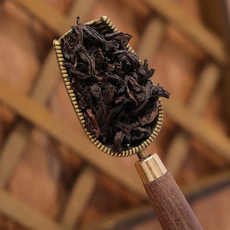 1pcs  Wooden Spoon Japanese Tea Spoon Ebony Teaspoon Wood Retro Creative Tea Shovel Tea KongFu Tea Ceremony Accessories Gift colegio culinario de morelia