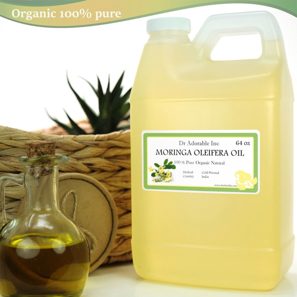 Organic Moringa Oleifera Oil 100% Pure Organic 2 Oz up to Gallon Free Shipping