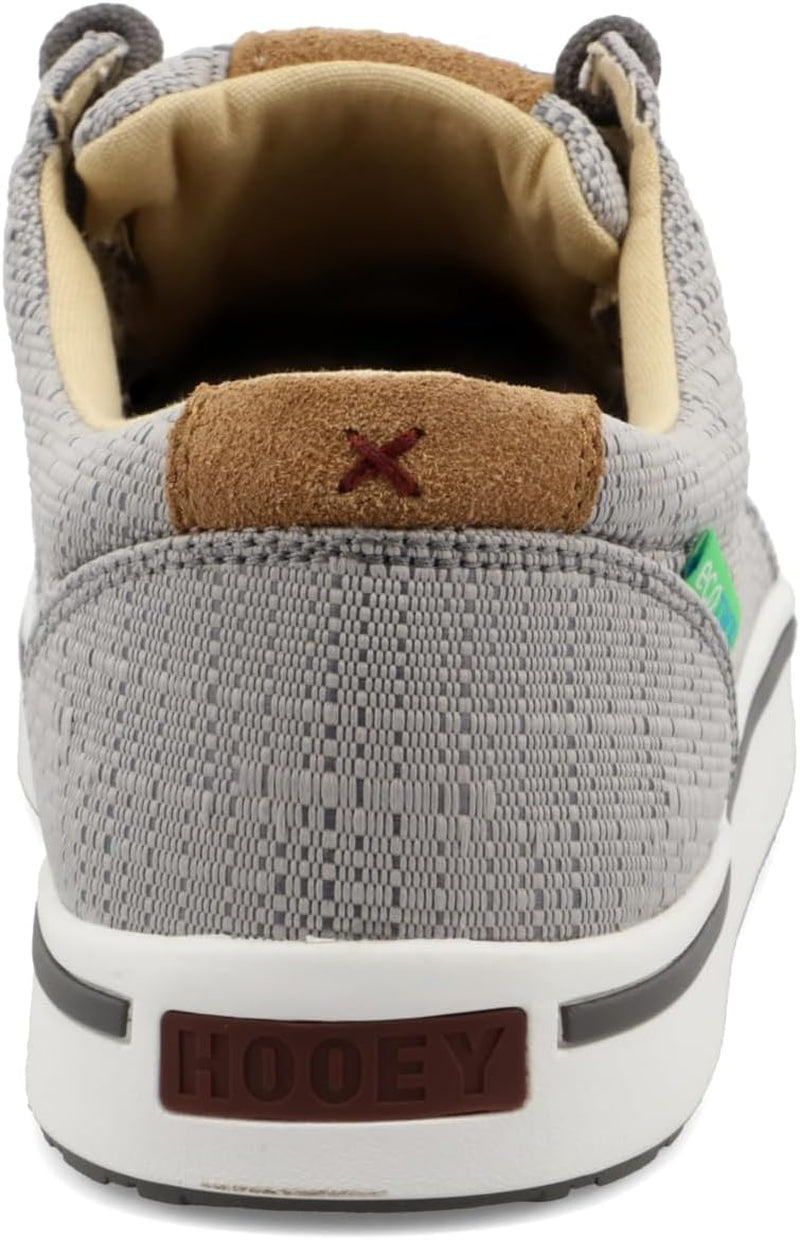 Men'S Cowboy Style Casual Hooey Loper Shoes, Light Grey