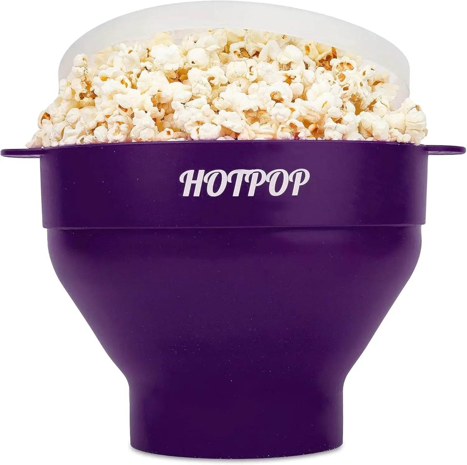 The Original  Microwave Popcorn Popper, Silicone Popcorn Maker, Collapsible Bowl Bpa-Free and Dishwasher Safe- 20 Colors Available (Dark Orchid)