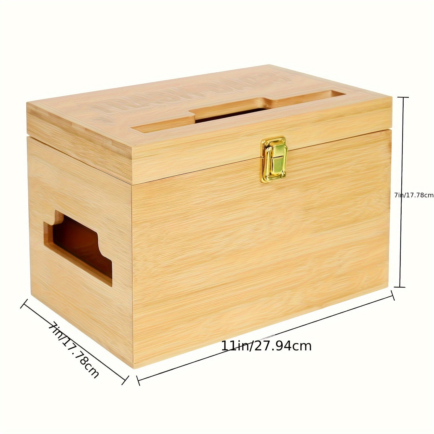 Trash Bag Dispenser, Bamboo Garbage Bag Holder, Plastic Bag Holder with Handles, Grocery Bag Holder Wall Mounted or on Countertop, Compatible with Big and Small Trash Bag Rolls Chef's Market