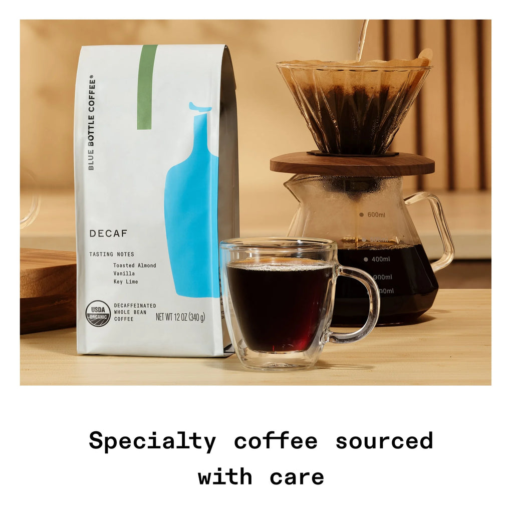 , Decaf, Organic Gourmet, Medium Roast, Whole Bean, 12 Oz
