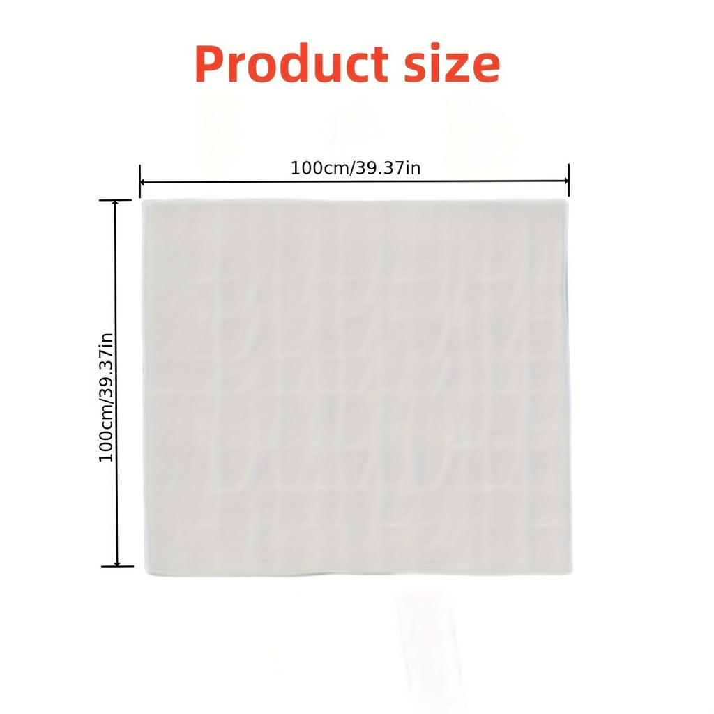 1pc Essential Fire Safety Blanket - Portable, Reusable, Heat-Resistant for Emergency Fire Extinguishing at Home, Kitchen, Fireplace, School, BBQ, Car, Office - Compact, Durable, Easy-to-Use Fire Suppression Solution Chef's Market