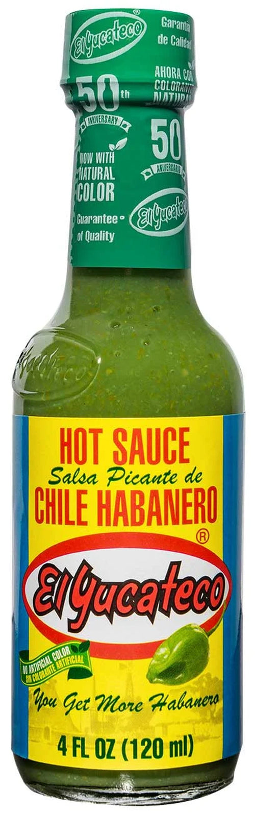 (12 Pack)  Green Habanero Hot Sauce, 4 Fl Oz