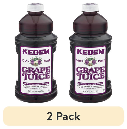(2 Pack)  100% Juice, Grape, 64 Fl Oz, 1 Count