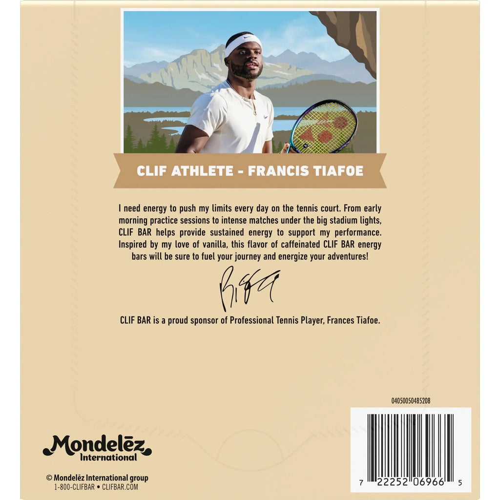 Caffeinated Energy Protein Bars, Vanilla Almond, 5 Pack