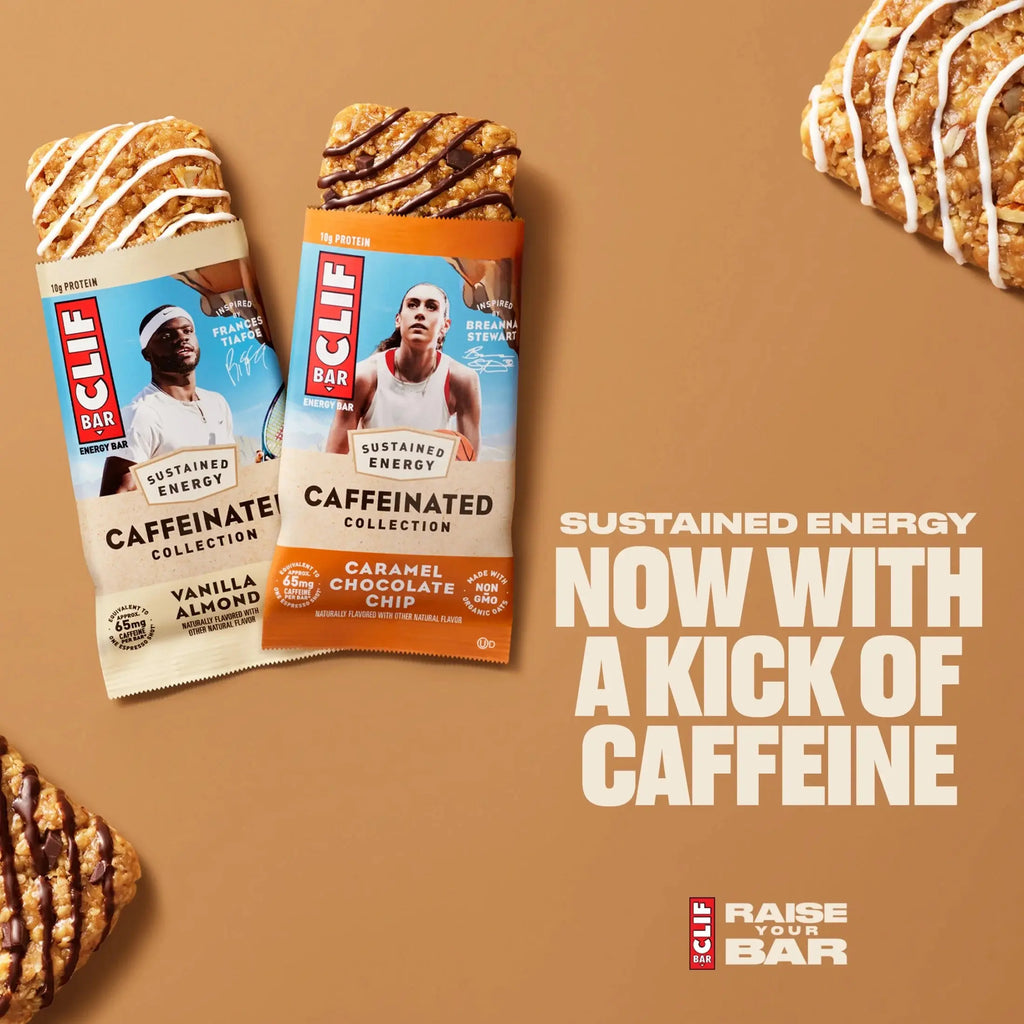 Caffeinated Energy Protein Bars, Vanilla Almond, 5 Pack