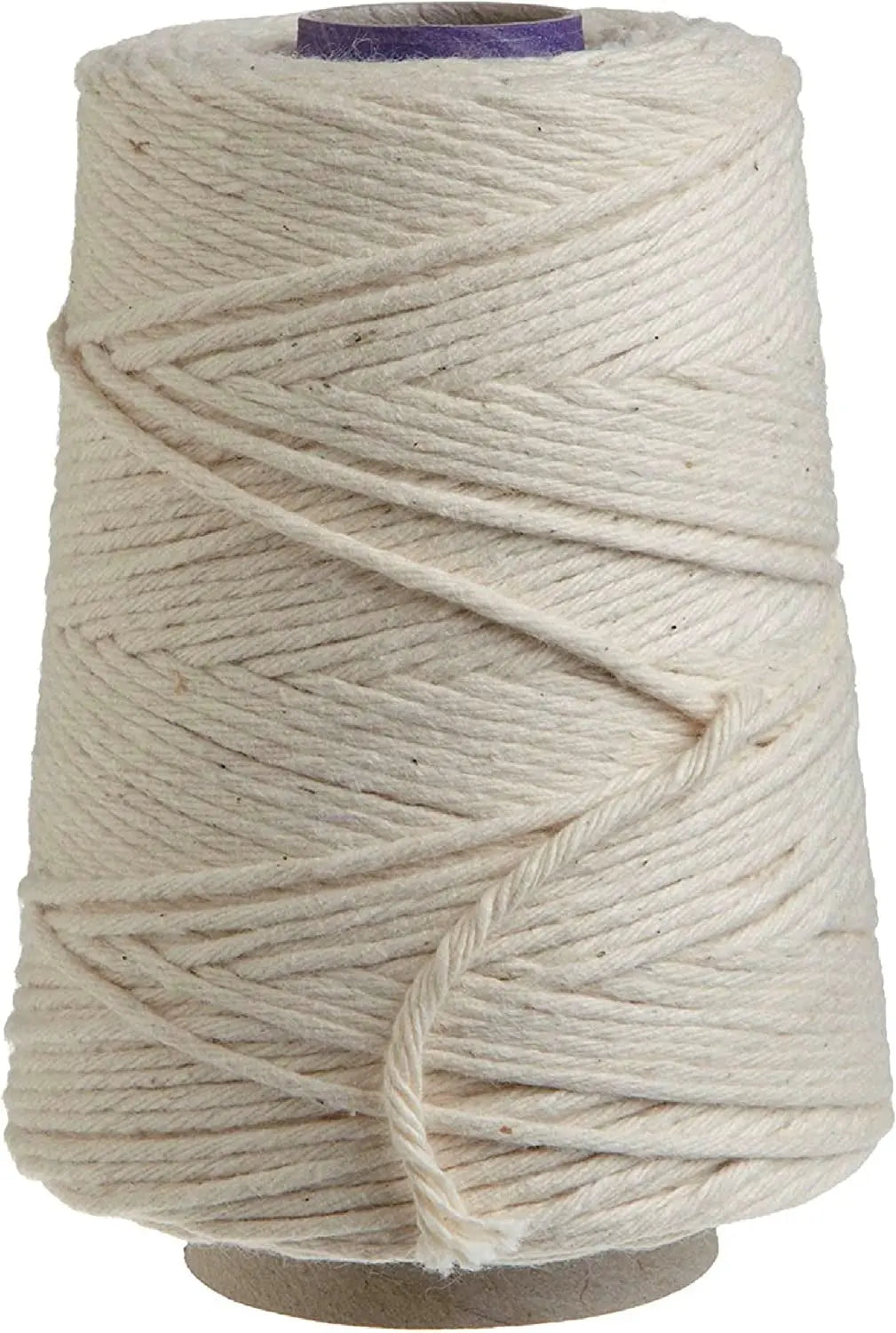 Butchers Cooking Twine, Heavy Duty, 500Ft,16 Ply, 2.4Mm, Food-Safe Cotton Kitchen String for Turkey Trussing, Meat Prep, Crafting, Natural, Pack of 1