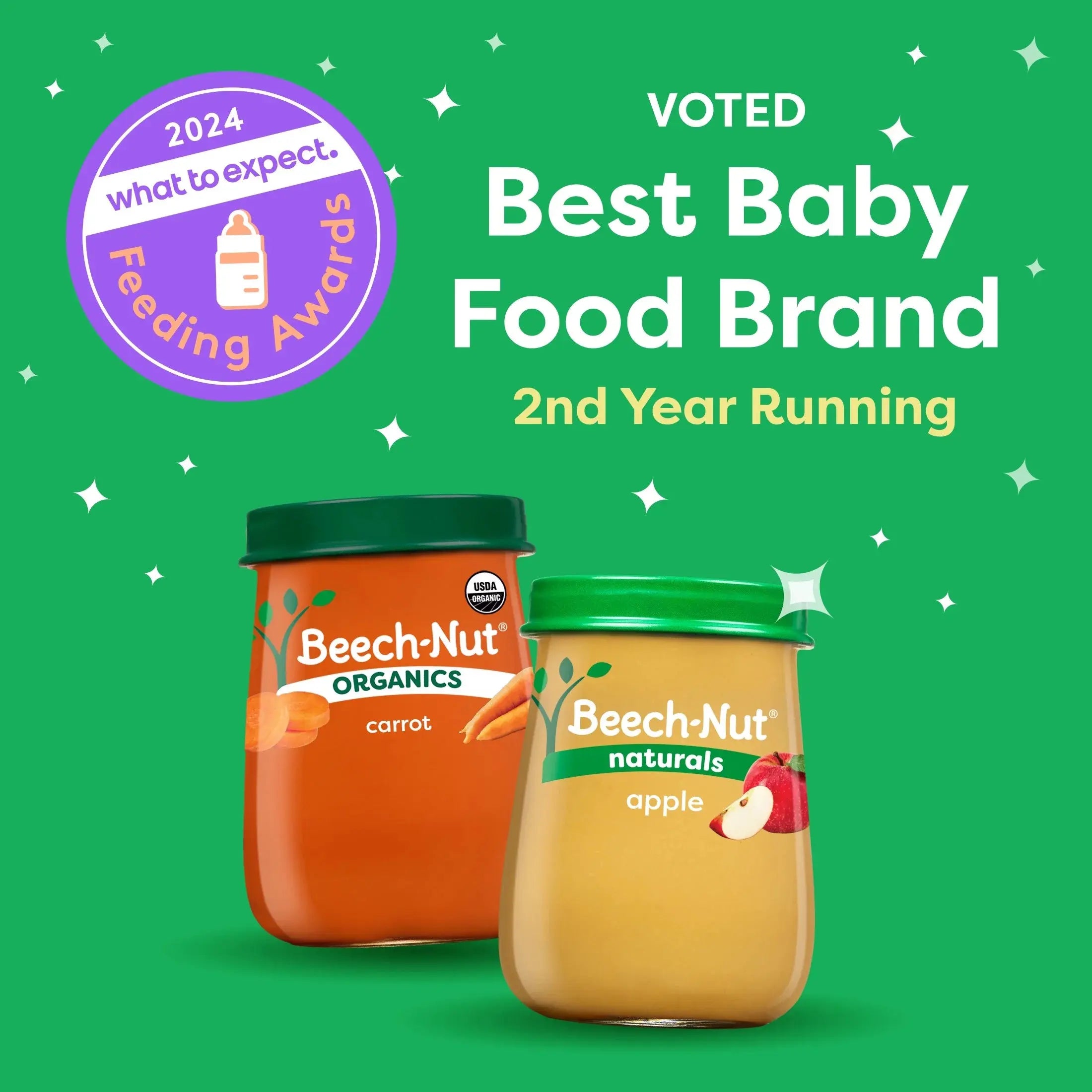 (6 Pack)  Organics Stage 2 Organic Baby Food, Banana & Granola, 4 Oz Jar