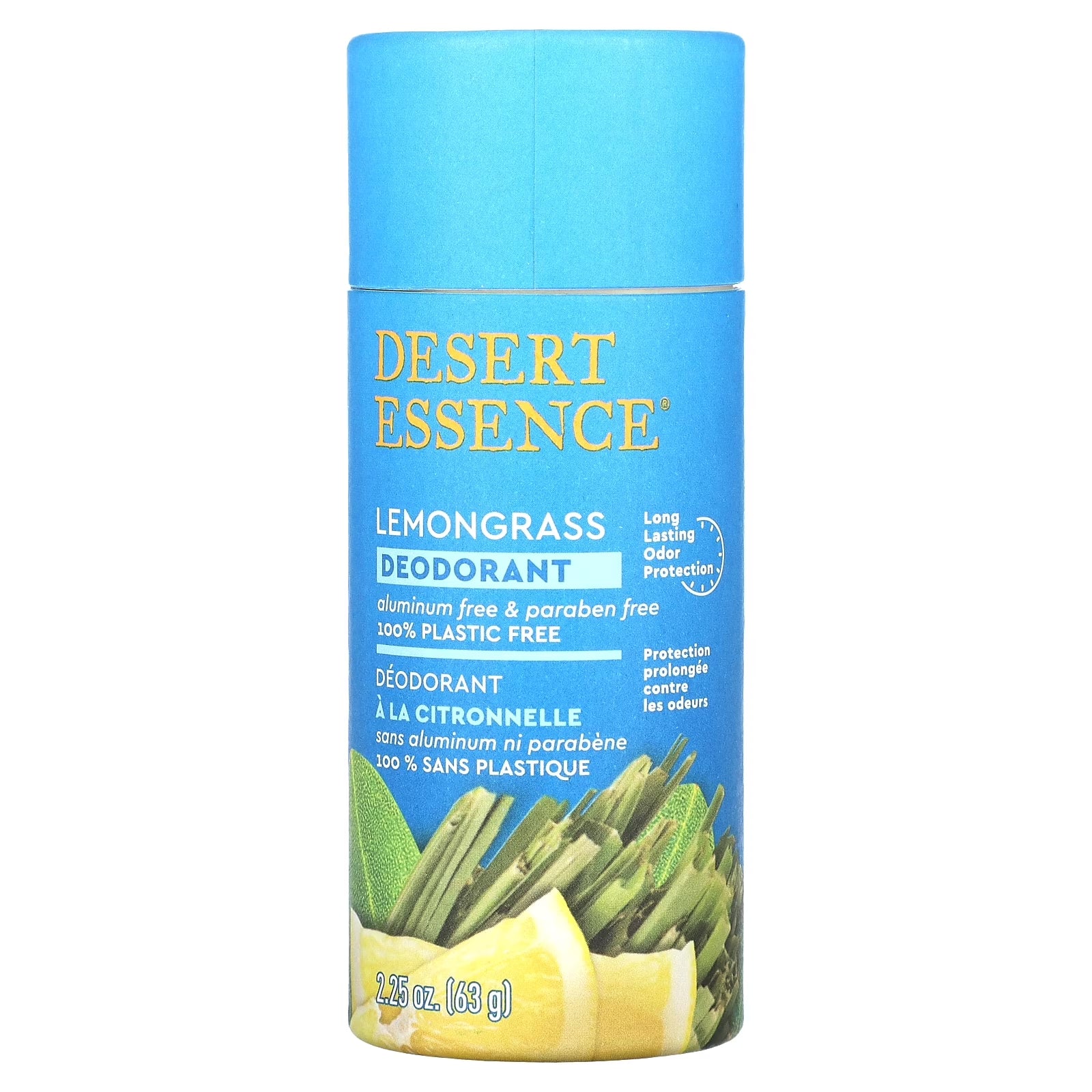 Lemongrass Deodorant 2.25 Oz Stick