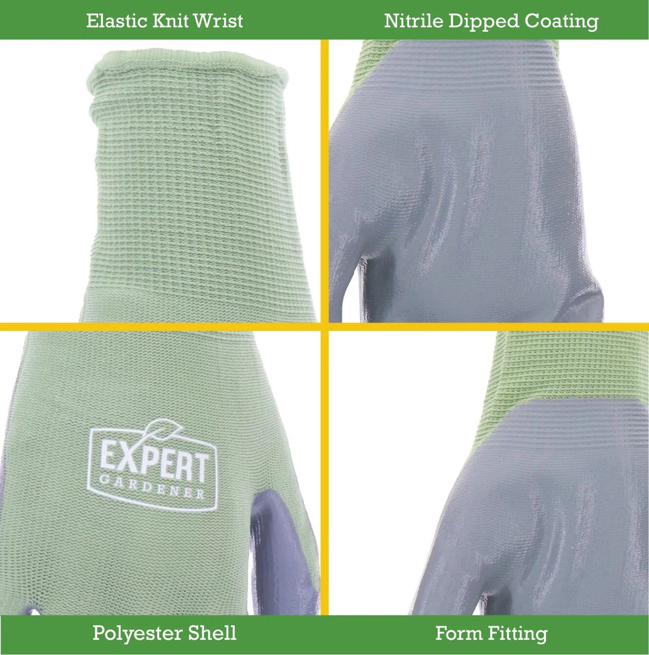 Green Nitrile Sustainable Gloves Small