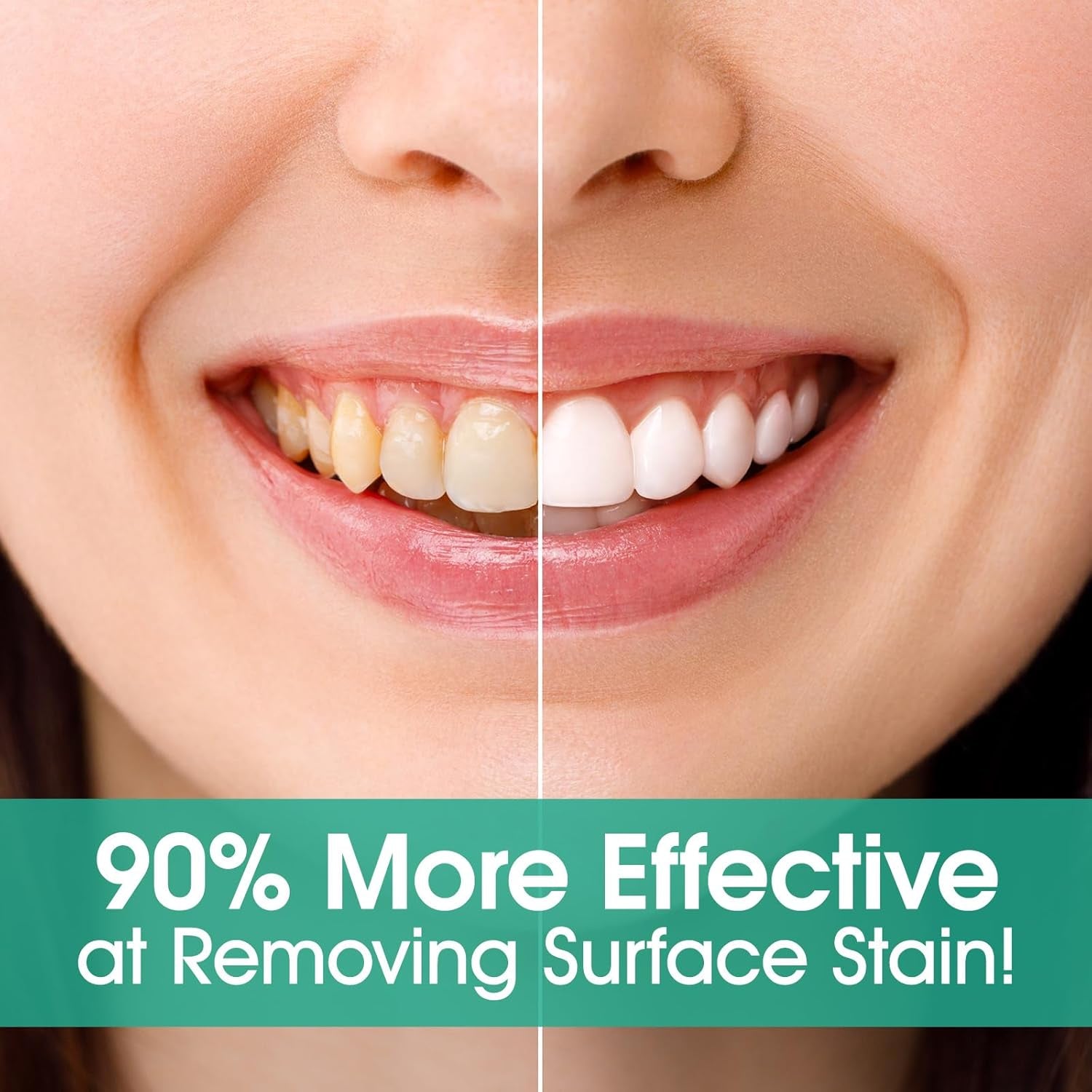 150 Tablets Chewable Toothpaste Tablets, Sensitive Toothpaste Tablets Peppermint Flavored Strengthen Teeth, Flouride & Plastic Free, Nano Hydroxyapatite, Clean Effectively