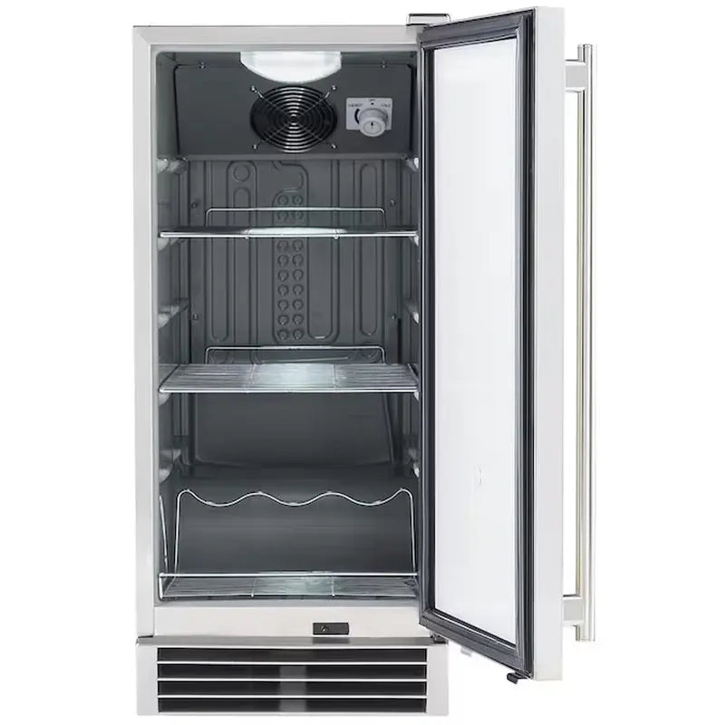 3-Cu Ft Built-In Mini Fridge ( Stainless Steel ) Garage Ready