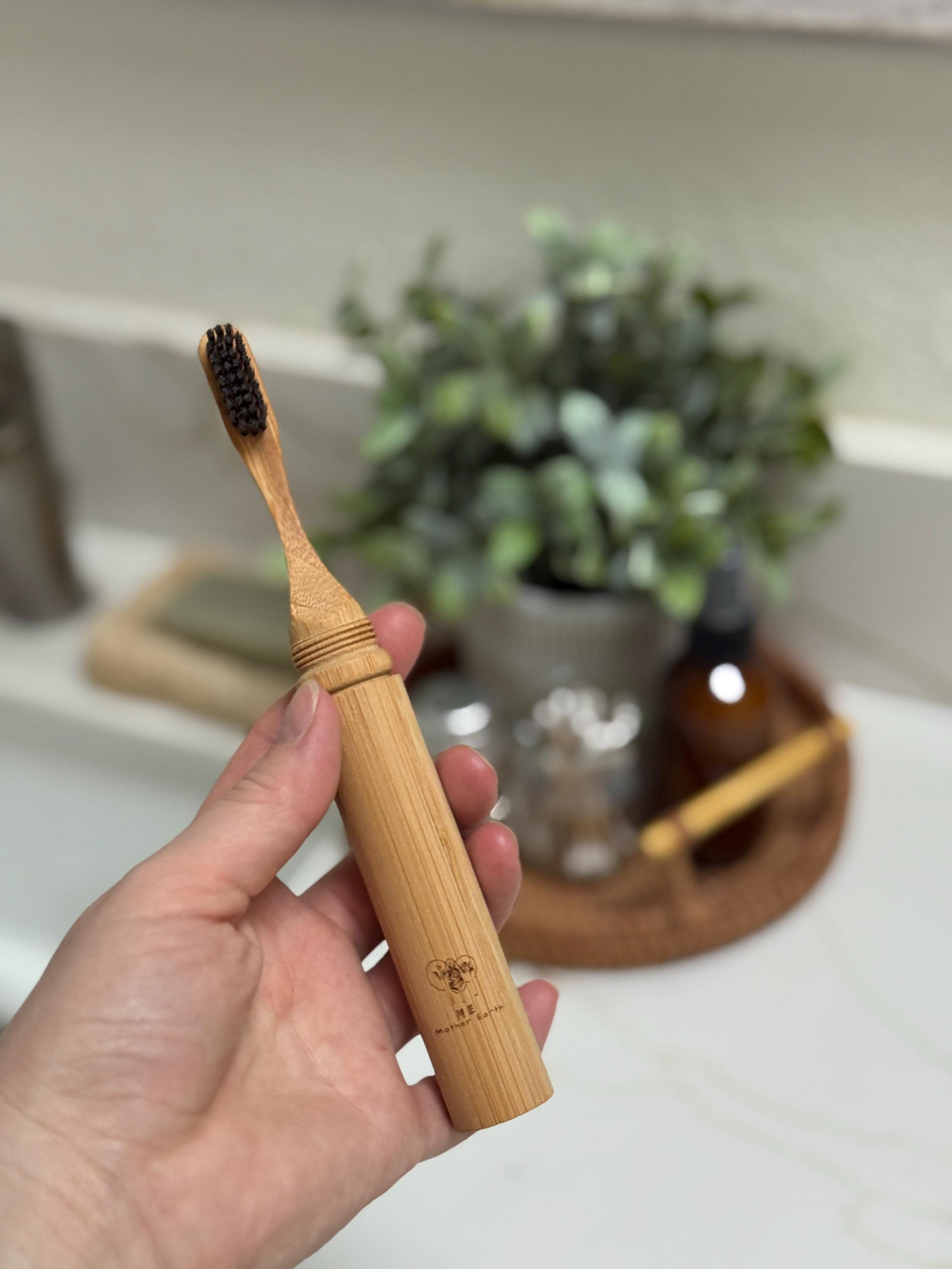 All in One Bamboo Travel Toothbrush 2.0 | Sustainable Oral Care | Eco-Friendly Toothbrush | Zero Waste
